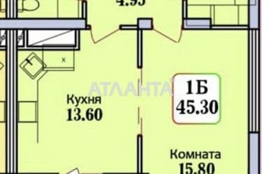 1-room apartment apartment by the address st. Ivana i Yuriya Lipy Gaydara (area 45 m²) - Atlanta.ua - photo 8