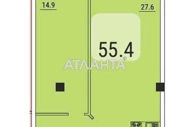 1-кімнатна квартира за адресою вул. Львівська (площа 54,4 м²) - Atlanta.ua - фото 14