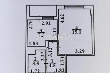1-кімнатна квартира за адресою вул. Європейська (площа 32 м²) - Atlanta.ua - фото 16