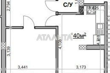 2-rooms apartment apartment by the address st. Dobrobutna (area 40 m²) - Atlanta.ua - photo 13