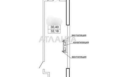 1-room apartment apartment by the address st. Genuezskaya (area 32,2 m²) - Atlanta.ua - photo 12