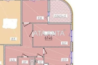 2-комнатная квартира по адресу ул. Краснова (площадь 61,5 м²) - Atlanta.ua - фото 9