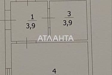 1-кімнатна квартира за адресою вул. Райдужна (площа 33 м²) - Atlanta.ua - фото 22