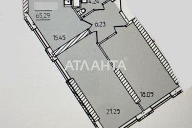 2-кімнатна квартира за адресою вул. Краснова (площа 65,6 м²) - Atlanta.ua - фото 14