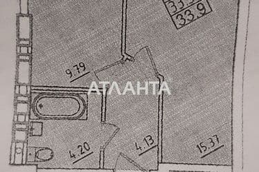 1-кімнатна квартира за адресою Люстдорфська дор. (площа 34 м²) - Atlanta.ua - фото 12