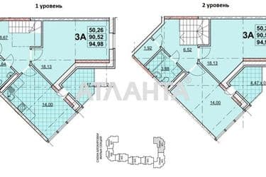 3-комнатная квартира по адресу ул. Жаботинского (площадь 95,7 м²) - Atlanta.ua - фото 46