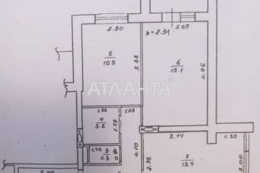 2-кімнатна квартира за адресою вул. Пішонівська (площа 61 м²) - Atlanta.ua - фото 16