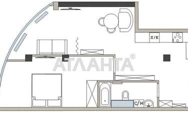 1-room apartment apartment by the address st. Fontanskaya dor Perekopskoy Divizii (area 60 m²) - Atlanta.ua - photo 33
