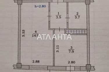 1-комнатная квартира по адресу ул. Вильямса ак. (площадь 31 м²) - Atlanta.ua - фото 33