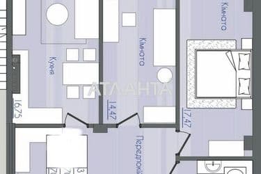 2-rooms apartment apartment by the address st. Fontanskaya dor Perekopskoy Divizii (area 70,7 m²) - Atlanta.ua - photo 16