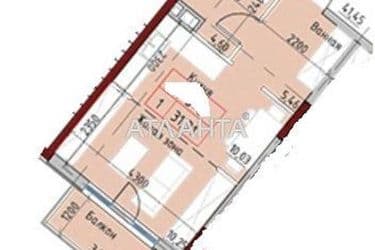 1-room apartment apartment by the address st. Mayachnyy per (area 24 m²) - Atlanta.ua - photo 20