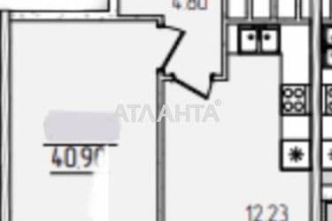 1-кімнатна квартира за адресою вул. Краснова (площа 40,9 м²) - Atlanta.ua - фото 10