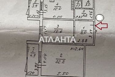 2-rooms apartment apartment by the address st. Topolevaya (area 72,9 m²) - Atlanta.ua - photo 20