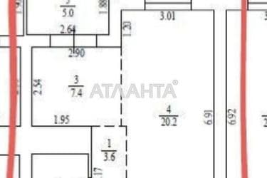 1-комнатная квартира по адресу ул. Чехова (площадь 39,9 м²) - Atlanta.ua - фото 11