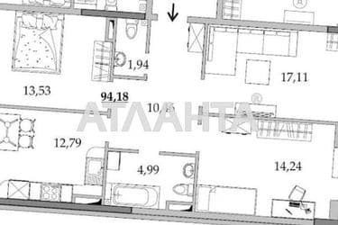 3-комнатная квартира по адресу ул. Вильямса ак. (площадь 95 м²) - Atlanta.ua - фото 17