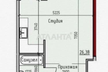 1-кімнатна квартира за адресою вул. Приморська (площа 37 м²) - Atlanta.ua - фото 13