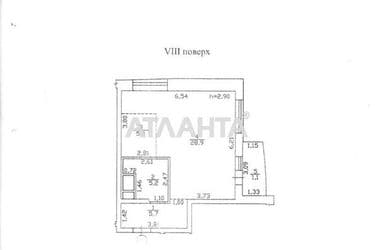 1-room apartment apartment by the address st. Gagarina pr (area 46 m²) - Atlanta.ua - photo 12