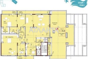 3-комнатная квартира по адресу Маячный пер. (площадь 356,3 м²) - Atlanta.ua - фото 12