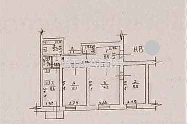 3-кімнатна квартира за адресою вул. Пастера (площа 64 м²) - Atlanta.ua - фото 21