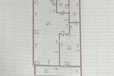 2-кімнатна квартира за адресою вул. Космодем`янської (площа 122 м²) - Atlanta.ua - фото 29