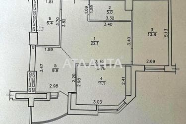 2-кімнатна квартира за адресою вул. Говорова марш. (площа 74 м²) - Atlanta.ua - фото 37