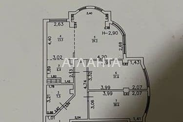 1-комнатная квартира (площадь 120 м²) - Atlanta.ua - фото 40