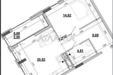 1-комнатная квартира по адресу Хмельницкого Б. Ул. (площадь 55,3 м²) - Atlanta.ua - фото 21