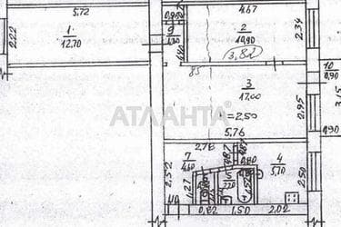 3-rooms apartment apartment by the address st. Frantsuzskiy bul Proletarskiy bul (area 56 m²) - Atlanta.ua - photo 15