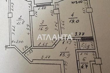 2-rooms apartment apartment by the address st. Frantsuzskiy bul Proletarskiy bul (area 78,2 m²) - Atlanta.ua - photo 42