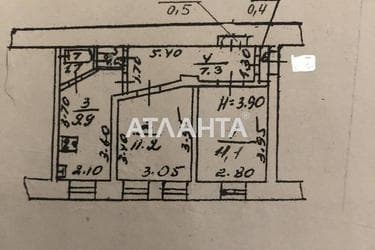 2-rooms apartment apartment by the address st. Nezhinskaya Frantsa Meringa (area 47 m²) - Atlanta.ua - photo 14