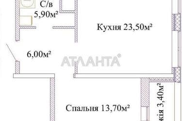 2-комнатная квартира по адресу ул. Варненская (площадь 52,5 м²) - Atlanta.ua - фото 22