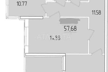 2-rooms apartment apartment by the address st. Krasnova (area 57,7 m²) - Atlanta.ua - photo 6