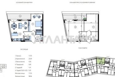 1-кімнатна квартира за адресою вул. Паркова (площа 59,8 м²) - Atlanta.ua - фото 56