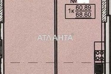 2-комнатная квартира по адресу Кордонный пер. (площадь 68 м²) - Atlanta.ua - фото 22