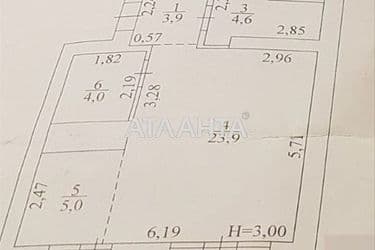 2-комнатная квартира по адресу ул. Чехова (площадь 63,5 м²) - Atlanta.ua - фото 27