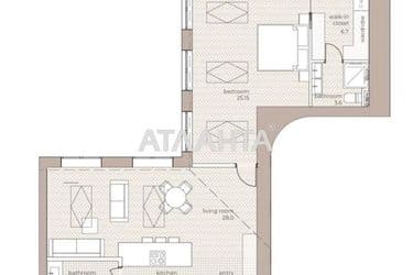 1-room apartment apartment by the address st. Gogolya (area 77,8 m²) - Atlanta.ua - photo 7