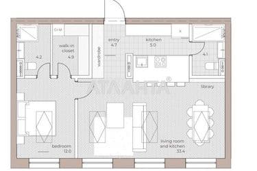 1-room apartment apartment by the address st. Gogolya (area 68,3 m²) - Atlanta.ua - photo 7