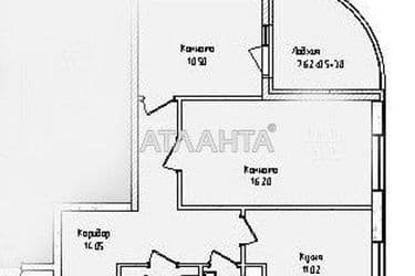 2-комнатная квартира по адресу ул. Краснова (площадь 61,3 м²) - Atlanta.ua - фото 8