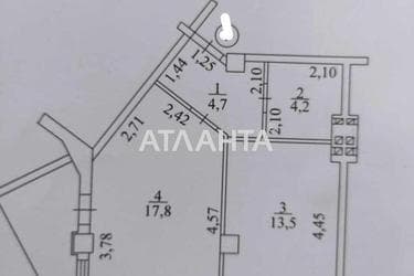 1-room apartment apartment by the address st. Novoselskogo Ostrovidova (area 42 m²) - Atlanta.ua - photo 24