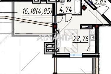 1-кімнатна квартира за адресою Фонтанська дор. (площа 32,4 м²) - Atlanta.ua - фото 8