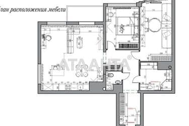 2-rooms apartment apartment by the address st. Gagarina pr (area 101,1 m²) - Atlanta.ua - photo 32