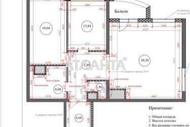 3-rooms apartment apartment by the address st. Gagarina pr (area 101,2 m²) - Atlanta.ua - photo 30