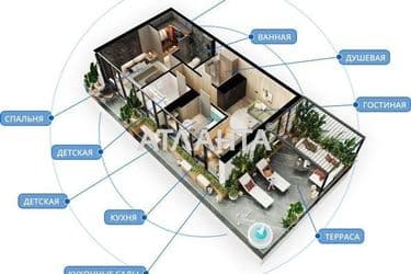 3-кімнатна квартира за адресою 7 км Овідіопольської дор. (площа 104 м²) - Atlanta.ua - фото 10