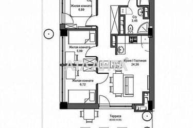 3-кімнатна квартира за адресою 7 км Овідіопольської дор. (площа 104 м²) - Atlanta.ua - фото 12