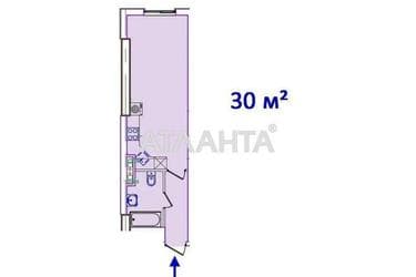 1-кімнатна квартира за адресою вул. Генуезька (площа 30 м²) - Atlanta.ua - фото 24