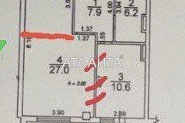 1-room apartment apartment by the address st. Grushevskogo Mikhaila Bratev Achkanovykh (area 53 m²) - Atlanta.ua - photo 36