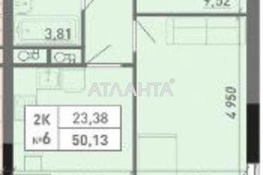 2-комнатная квартира по адресу ул. Вильямса ак. (площадь 51 м²) - Atlanta.ua - фото 5