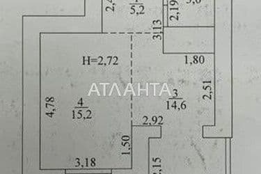 1-кімнатна квартира за адресою вул. Чехова (площа 38,5 м²) - Atlanta.ua - фото 32