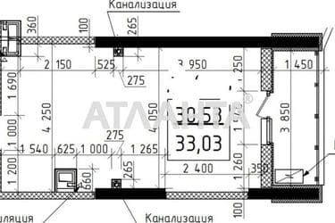 1-room apartment apartment by the address st. Dacha Kovalevskogo Amundsena (area 33,0 m²) - Atlanta.ua - photo 22
