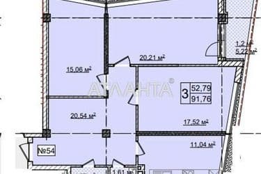 3-комнатная квартира по адресу Фонтанская дор. (площадь 92,5 м²) - Atlanta.ua - фото 40